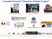 Tablet Screenshot of chiesadicormano.it